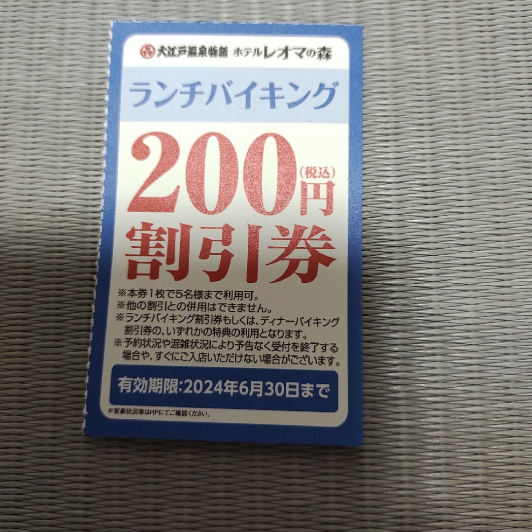 レオマワールドフリーパス チケットの施設利用券(遊園地/テーマパーク)の商品写真