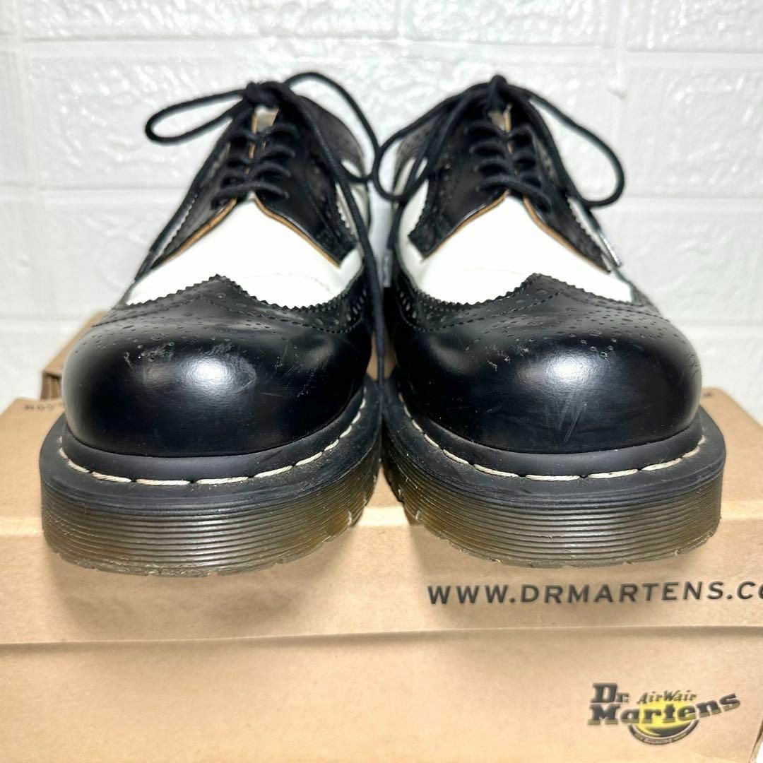 Dr.Martens(ドクターマーチン)の美品★Dr.Martens 5ホール　ウィングチップ　26cm 厚底 メンズの靴/シューズ(ブーツ)の商品写真