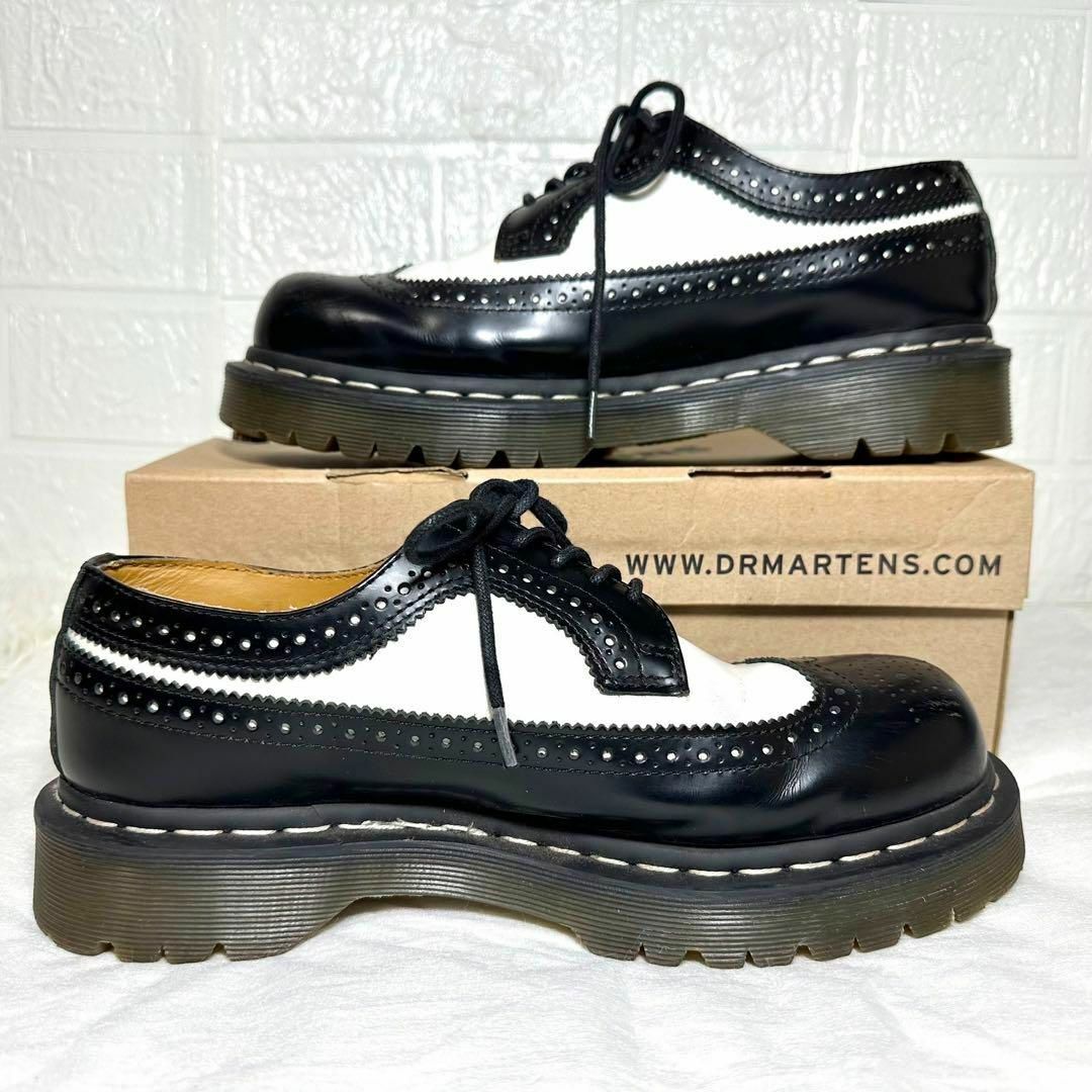 Dr.Martens(ドクターマーチン)の美品★Dr.Martens 5ホール　ウィングチップ　26cm 厚底 メンズの靴/シューズ(ブーツ)の商品写真