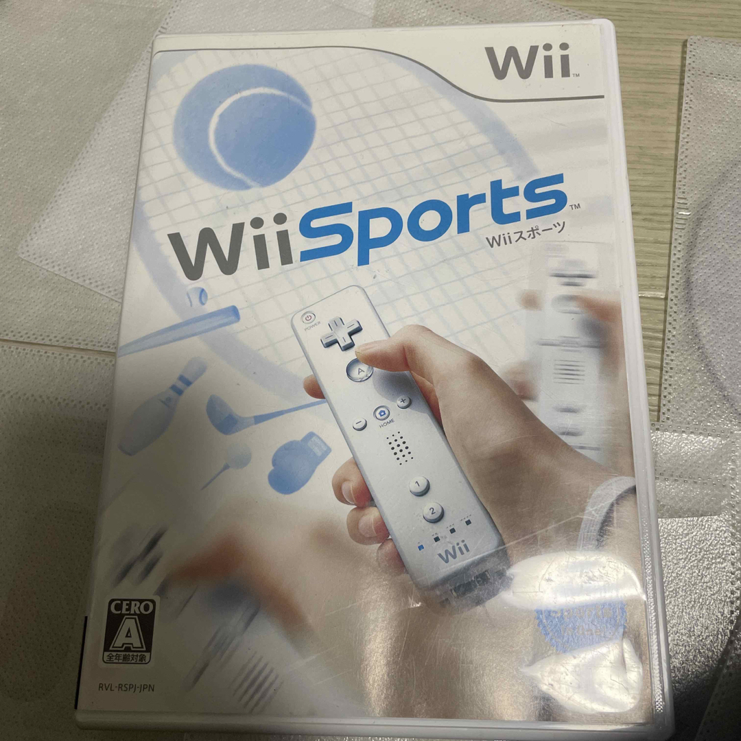 Wii(ウィー)のWiiスポーツ　wii スポーツ エンタメ/ホビーのゲームソフト/ゲーム機本体(家庭用ゲームソフト)の商品写真