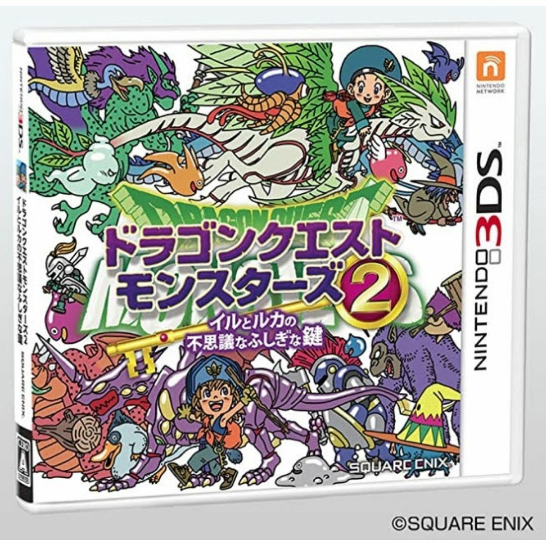 ドラゴンクエストモンスターズ2 イルとルカの不思議なふしぎな鍵 - 3DS エンタメ/ホビーのゲームソフト/ゲーム機本体(携帯用ゲームソフト)の商品写真