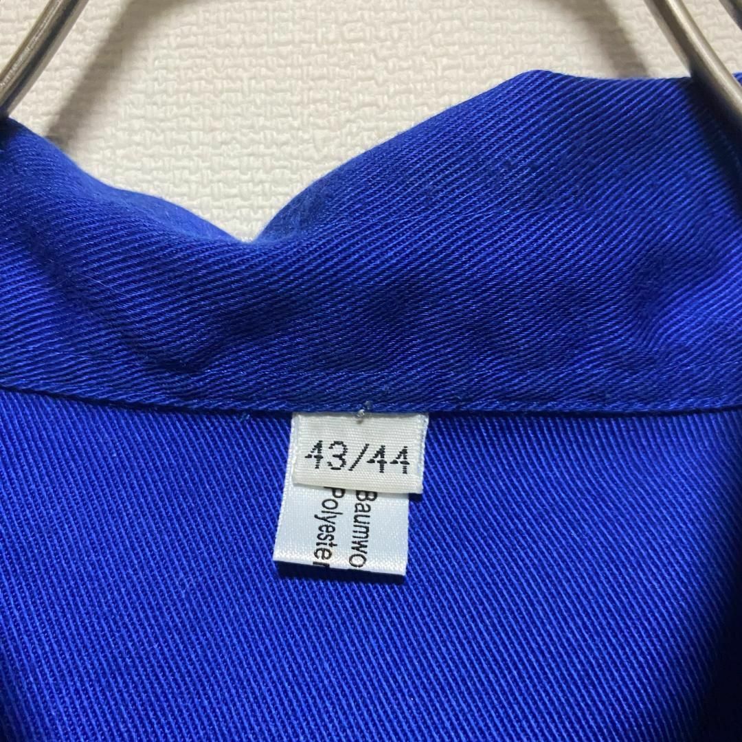 VINTAGE(ヴィンテージ)のユーロ古着　90s ワークシャツ　長袖　シャツ　ヴィンテージ　P564 メンズのトップス(シャツ)の商品写真