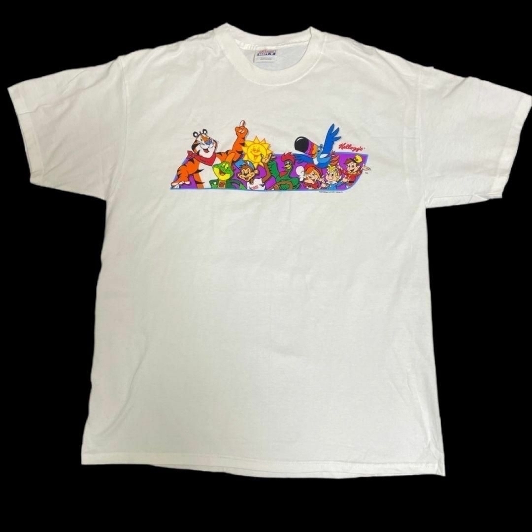 Kellogg's(ケロッグ)の【新品未使用】2001 ケロッグ ブレックファスト 企業Tシャツ Ｌサイズ 希少 メンズのトップス(Tシャツ/カットソー(半袖/袖なし))の商品写真