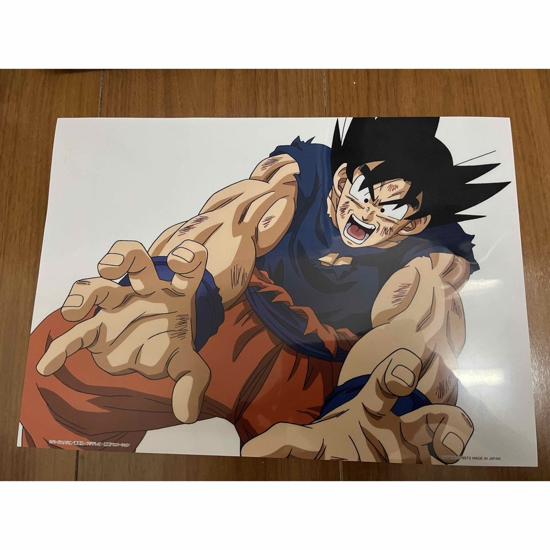 集英社(シュウエイシャ)のドラゴンボール　バートスタジオセル画アートシート　鳥山明　原画アート　4枚セット エンタメ/ホビーのアニメグッズ(ポスター)の商品写真