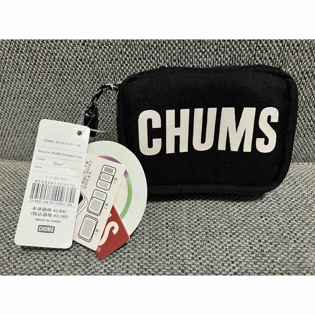 CHUMS(チャムス)のCHUMS チャムス リサイクルチャムスコンパクトケース メンズのファッション小物(コインケース/小銭入れ)の商品写真