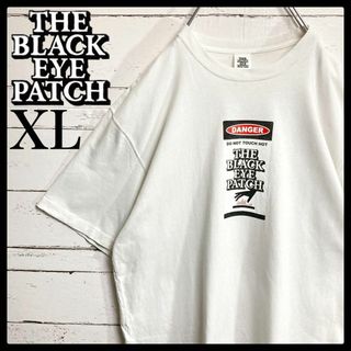 希少XLサイズ】ブラックアイパッチ☆センターロゴ Tシャツ 入手困難