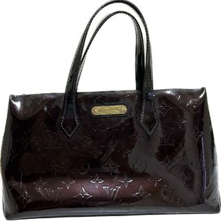 ルイヴィトン(LOUIS VUITTON)のルイヴィトン ウィルシャーPM ヴェルニ モノグラムヴェルニ パープル(ハンドバッグ)