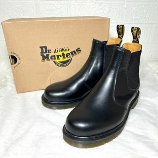 ドクターマーチン(Dr.Martens)の美品★ドクターマーチン　チェルシーブーツ　サイドゴアブーツ　黒　2976 UK5(ブーツ)