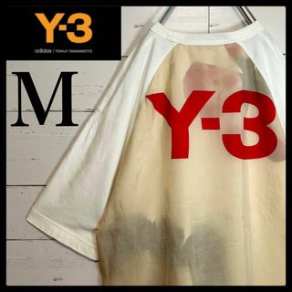 ワイスリー(Y-3)の【XL相当・超絶希少】Y-3 ワイスリー☆バックロゴ レイヤード Tシャツ(Tシャツ/カットソー(半袖/袖なし))