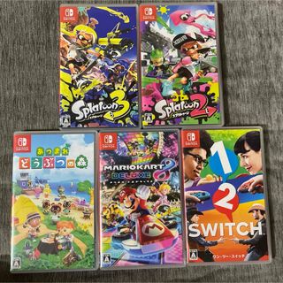 ニンテンドウ(任天堂)の任天堂 Switch ソフト セット売り(家庭用ゲームソフト)