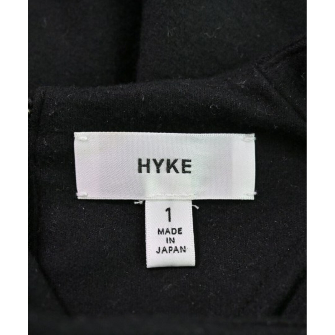 HYKE(ハイク)のHYKE ハイク ブラウス 1(S位) 黒 【古着】【中古】 レディースのトップス(シャツ/ブラウス(長袖/七分))の商品写真