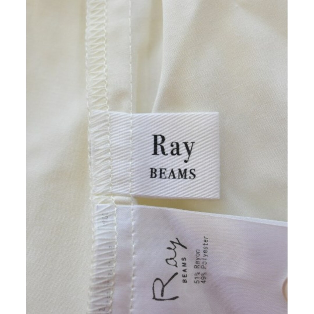 Ray BEAMS(レイビームス)のRay Beams レイビームス ブラウス -(L位) アイボリー系 【古着】【中古】 レディースのトップス(シャツ/ブラウス(長袖/七分))の商品写真