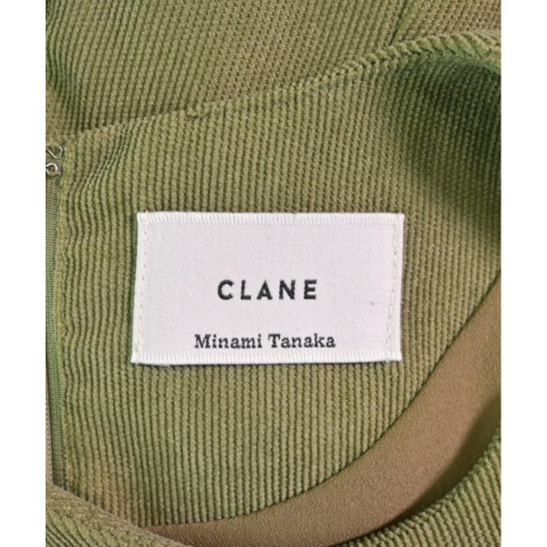 CLANE(クラネ)のCLANE クラネ オールインワン/サロペット 1(S位) カーキ 【古着】【中古】 レディースのパンツ(サロペット/オーバーオール)の商品写真