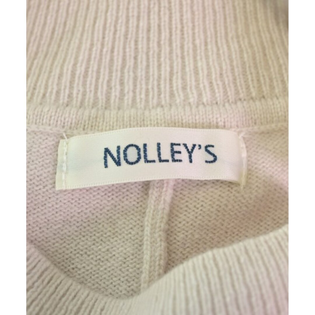 NOLLEY'S(ノーリーズ)のNolley's ノーリーズ ワンピース 38(M位) アイボリー系 【古着】【中古】 レディースのワンピース(ひざ丈ワンピース)の商品写真