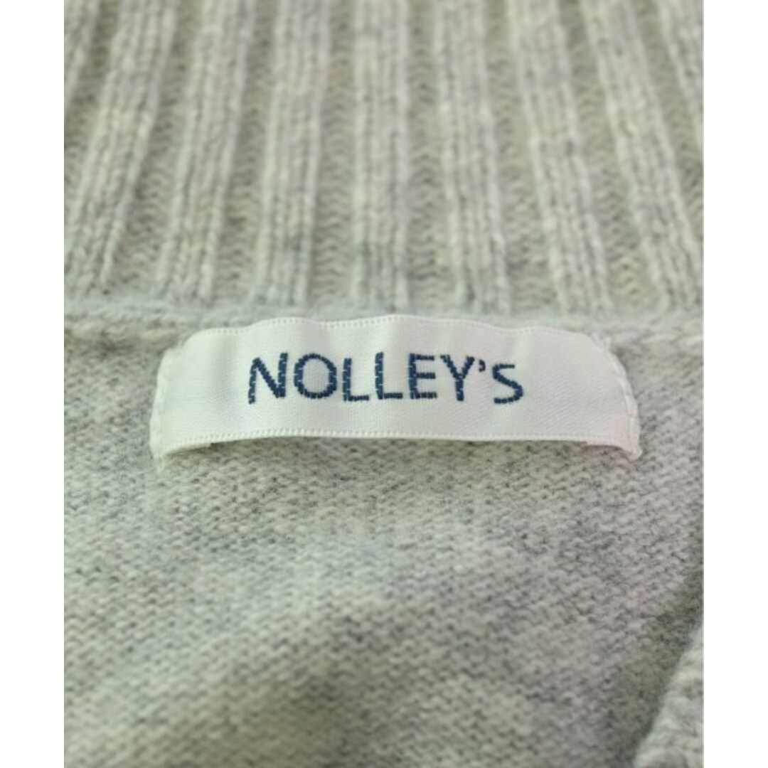 NOLLEY'S(ノーリーズ)のNolley's ノーリーズ ニット・セーター 38(M位) グレー 【古着】【中古】 レディースのトップス(ニット/セーター)の商品写真