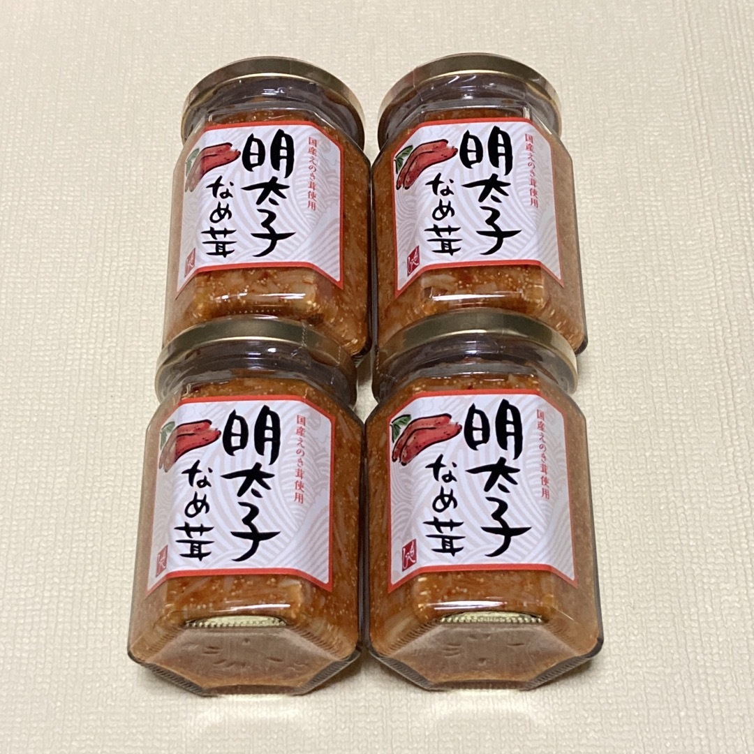 KALDI(カルディ)のカルディ 入手困難 明太子なめ茸 4個 食品/飲料/酒の加工食品(缶詰/瓶詰)の商品写真