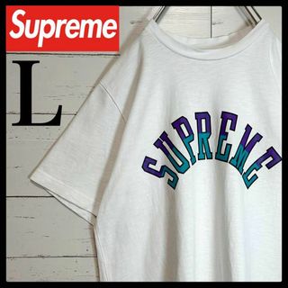 シュプリーム(Supreme)の【即完売モデル】シュプリーム☆センターアーチロゴ Tシャツ 入手困難 希少 L(Tシャツ/カットソー(半袖/袖なし))