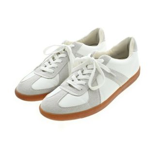 BEAMS HEART スニーカー M(27cm位) 白xライトグレー 【古着】【中古】(スニーカー)