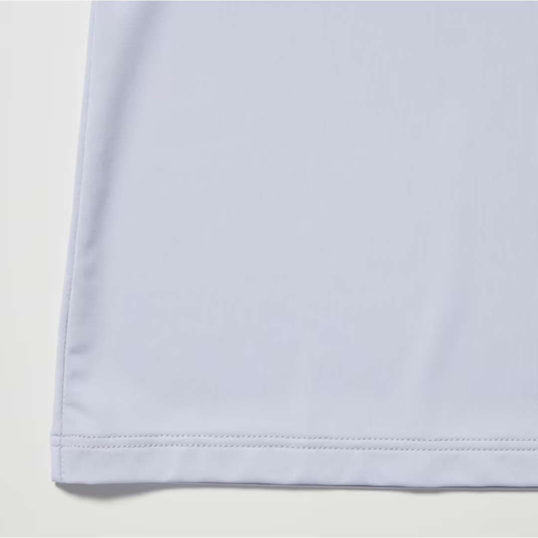 UNIQLO(ユニクロ)の２枚　エアリズム　UVカット クルーネックT 長袖　灰色 グレー L　ユニクロ レディースのトップス(Tシャツ(長袖/七分))の商品写真