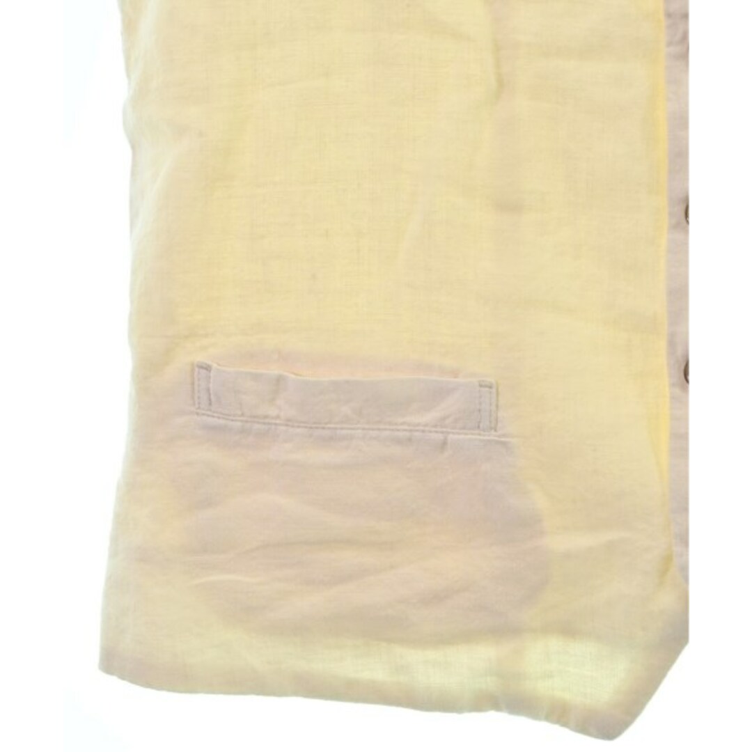 nest Robe(ネストローブ)のnest robe ネストローブ カジュアルシャツ -(M位) アイボリー 【古着】【中古】 メンズのトップス(シャツ)の商品写真