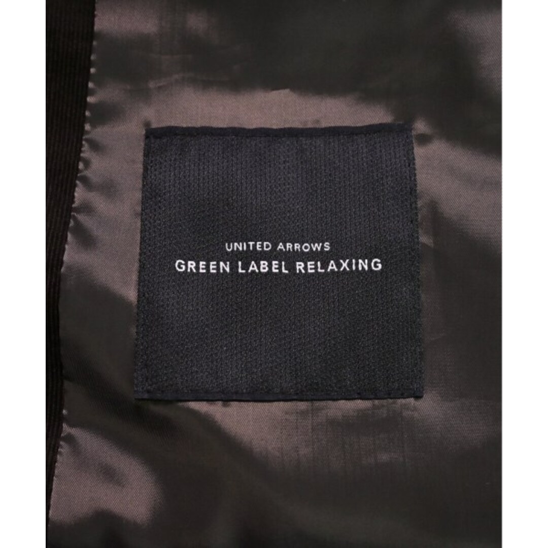 green label relaxing テーラードジャケット M 茶 【古着】【中古】 メンズのジャケット/アウター(テーラードジャケット)の商品写真