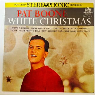 ビクター(Victor)のPAT BOONE  パット・ブーン　WHITE CHRISTMAS レコード(ポップス/ロック(洋楽))