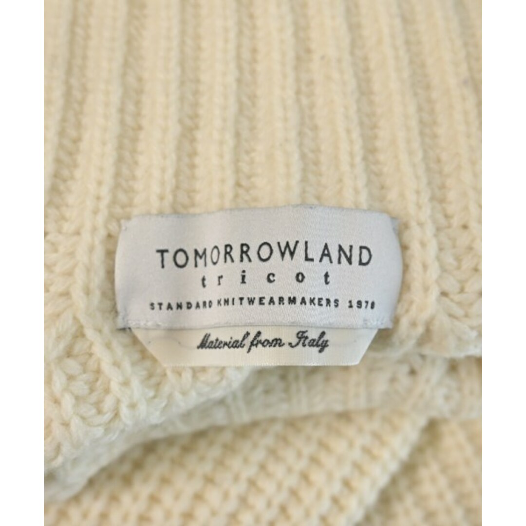 TOMORROWLAND(トゥモローランド)のTOMORROWLAND トゥモローランド ニット・セーター XS オフホワイト 【古着】【中古】 レディースのトップス(ニット/セーター)の商品写真