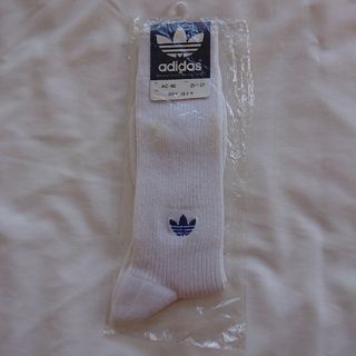 オリジナルス(Originals（adidas）)のアディダス デサント製 ヴィンテージ ソックス トレフォイルロゴ 新品未使用(ソックス)