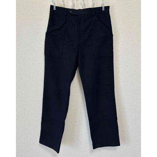 美品　fraizzoli  ワークパンツ　ネイビー(ワークパンツ/カーゴパンツ)