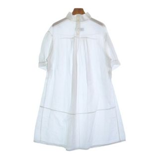 トリココムデギャルソン(tricot COMME des GARCONS)のtricot COMME des GARCONS ワンピース -(M位) 白 【古着】【中古】(ひざ丈ワンピース)