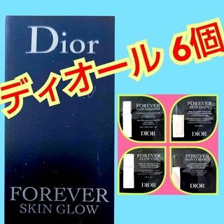 ディオール(Dior)のDIOR　ディオールスキン　フォーエヴァー　1本　&　5包(ファンデーション)