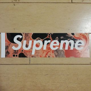 Supreme - SUPREME BLOOD AND SEMEN BOX LOGO STICKER