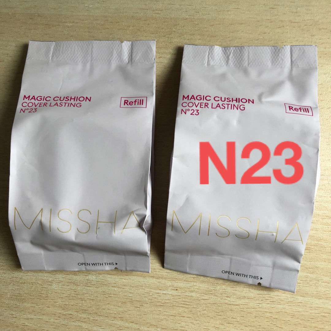 MISSHA(ミシャ)のミシャ　クッションファンデーション　カバーラスティング 23  リフィル コスメ/美容のベースメイク/化粧品(ファンデーション)の商品写真