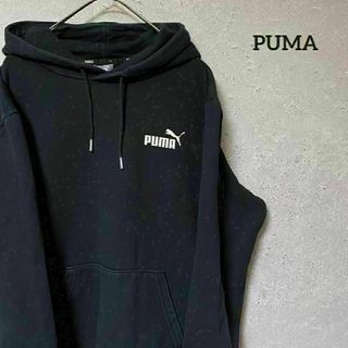 PUMA - PUMA プーマ DRYCELL 速乾 ハーフジップパーカー フーディ 刺繍