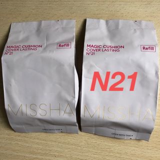 ミシャ(MISSHA)のミシャ　クッションファンデーション　カバーラスティング 21  リフィル(ファンデーション)