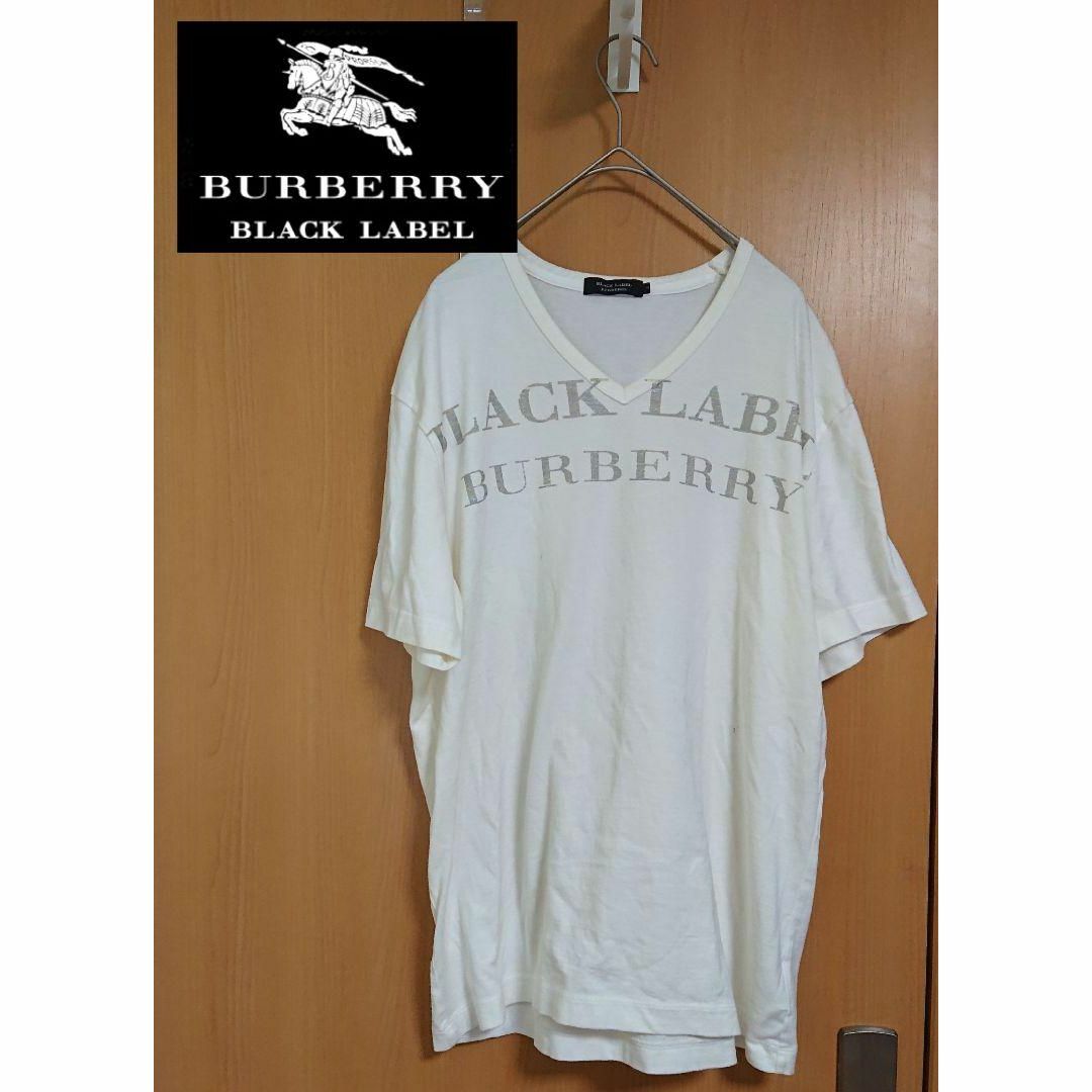 BURBERRY BLACK LABEL(バーバリーブラックレーベル)の【希少サイズ】BURBERRY BLACK LABEL 長袖 LL バーバリー メンズのトップス(Tシャツ/カットソー(半袖/袖なし))の商品写真