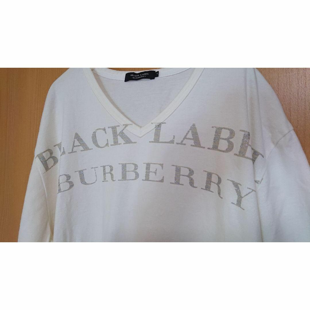 BURBERRY BLACK LABEL(バーバリーブラックレーベル)の【希少サイズ】BURBERRY BLACK LABEL 長袖 LL バーバリー メンズのトップス(Tシャツ/カットソー(半袖/袖なし))の商品写真