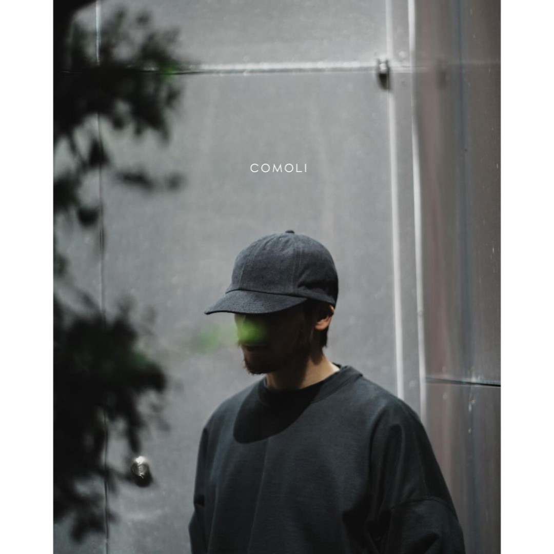 COMOLI(コモリ)のcomoli 24ss シルクネップ　CAP メンズの帽子(キャップ)の商品写真