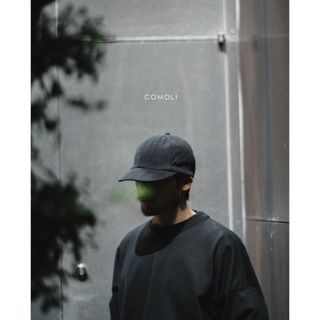 コモリ(COMOLI)のcomoli 24ss シルクネップ　CAP(キャップ)