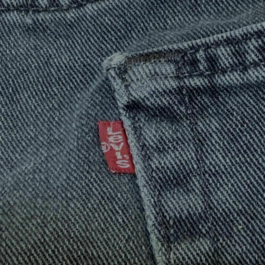 Levi's(リーバイス)のUSA制 リーバイス550 W34 太め ブラックデニム ジーンズ s23 メンズのパンツ(デニム/ジーンズ)の商品写真