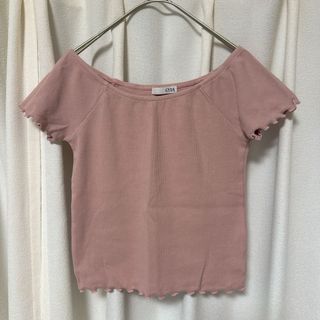 ジェイダ(GYDA)のGYDA メロー2WAY TOPS シンプル トップス(Tシャツ(半袖/袖なし))