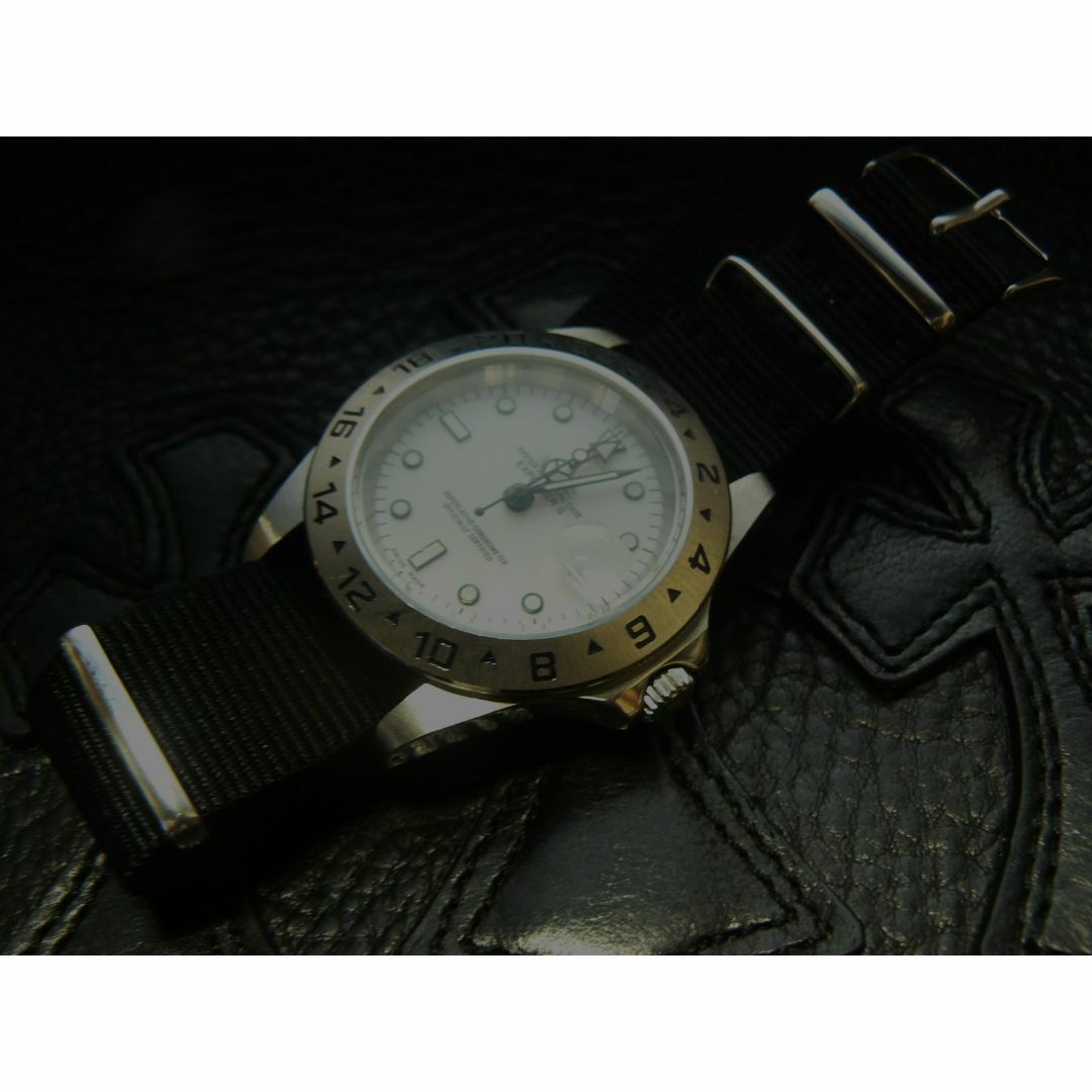 古いＪＵＮＫ  ＧＭＴ  automatic  ヤマト　時には郵便 メンズの時計(腕時計(アナログ))の商品写真
