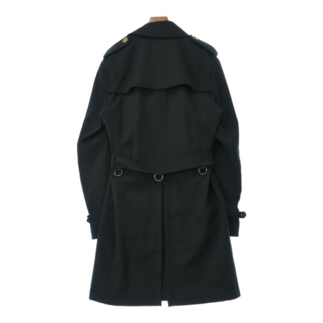 DOLCE&GABBANA(ドルチェアンドガッバーナ)のDOLCE&GABBANA トレンチコート 48(L位) 黒 【古着】【中古】 メンズのジャケット/アウター(トレンチコート)の商品写真