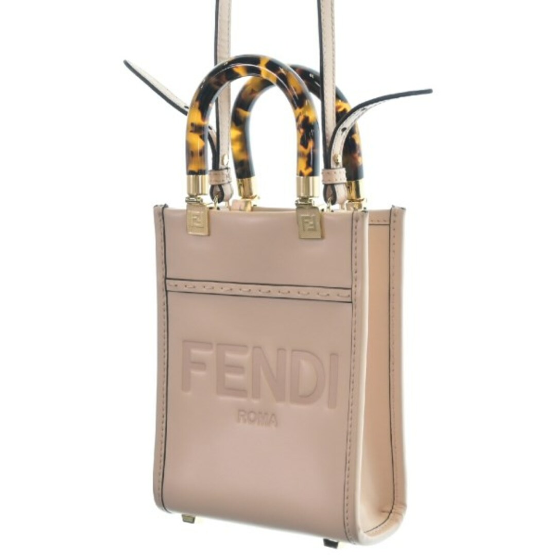 FENDI(フェンディ)のFENDI フェンディ ショルダーバッグ - ピンクベージュ 【古着】【中古】 レディースのバッグ(ショルダーバッグ)の商品写真