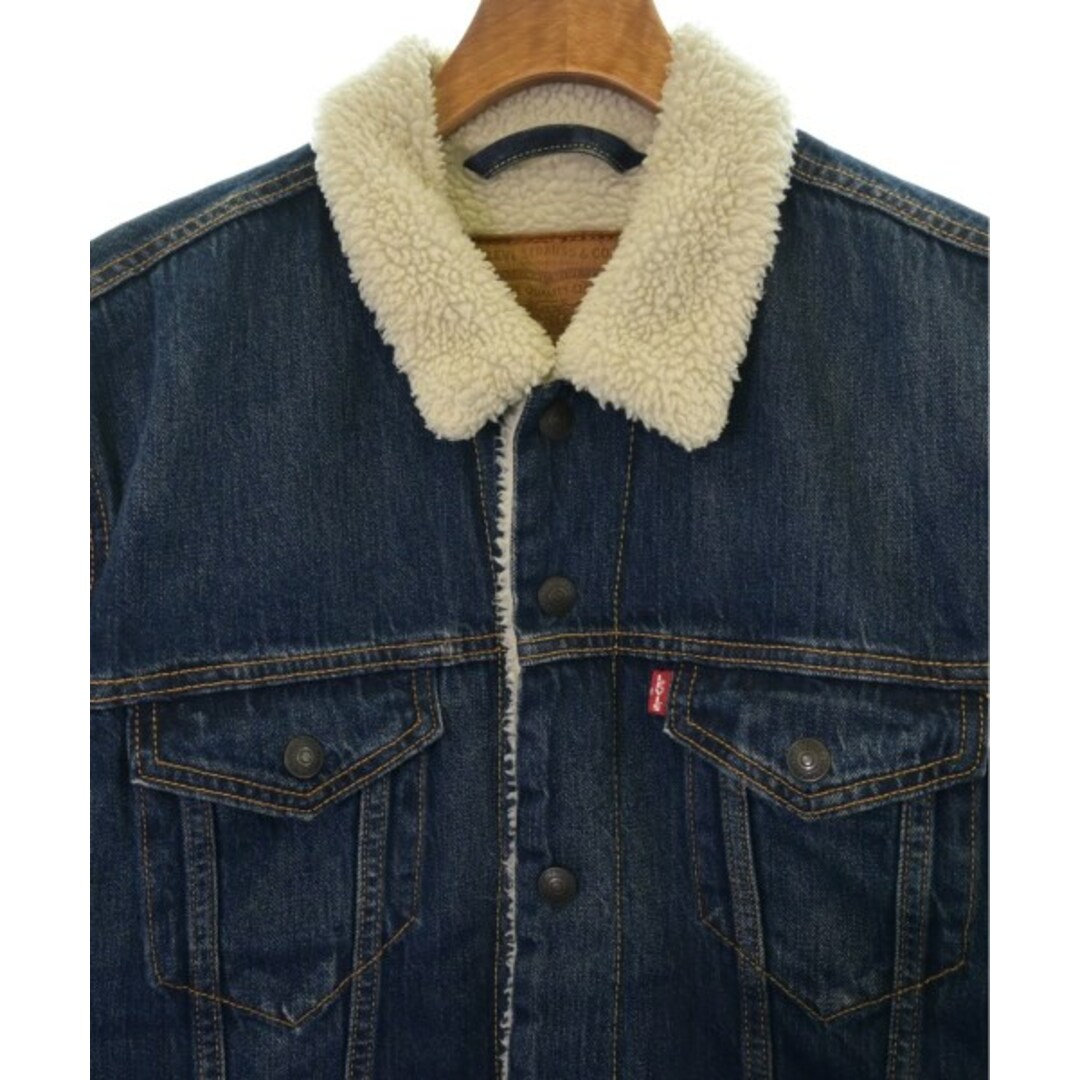 Levi's(リーバイス)のLevi's リーバイス デニムジャケット L インディゴ(デニム) 【古着】【中古】 メンズのジャケット/アウター(Gジャン/デニムジャケット)の商品写真