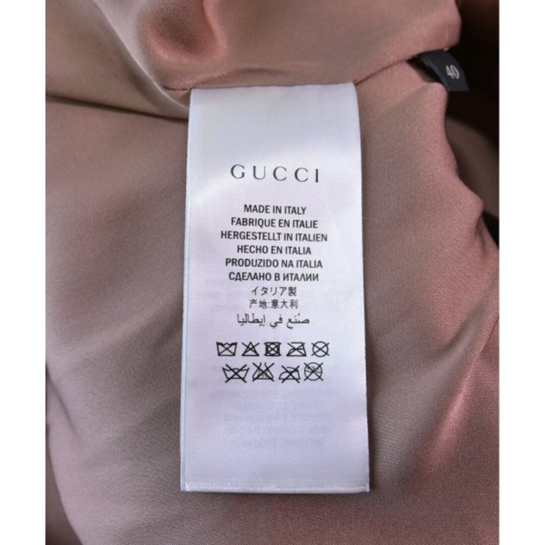 Gucci(グッチ)のGUCCI グッチ ミニスカート 40(M位) 黒 【古着】【中古】 レディースのスカート(ミニスカート)の商品写真