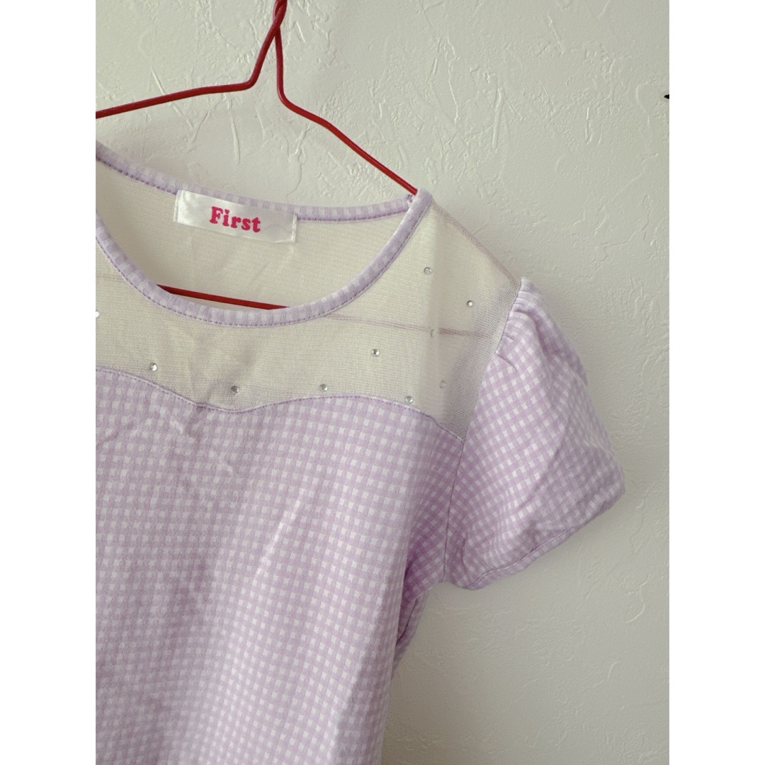 INGNI First(イングファースト)のINGNI First★半袖カットソー　140 キッズ/ベビー/マタニティのキッズ服女の子用(90cm~)(Tシャツ/カットソー)の商品写真