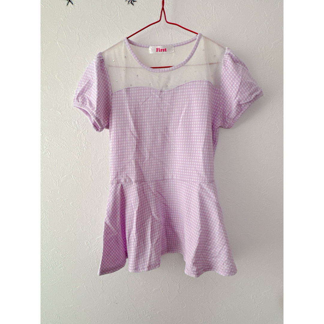 INGNI First(イングファースト)のINGNI First★半袖カットソー　140 キッズ/ベビー/マタニティのキッズ服女の子用(90cm~)(Tシャツ/カットソー)の商品写真