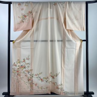 訪問着 身丈162cm 裄丈65cm 正絹 優品 【中古】(着物)