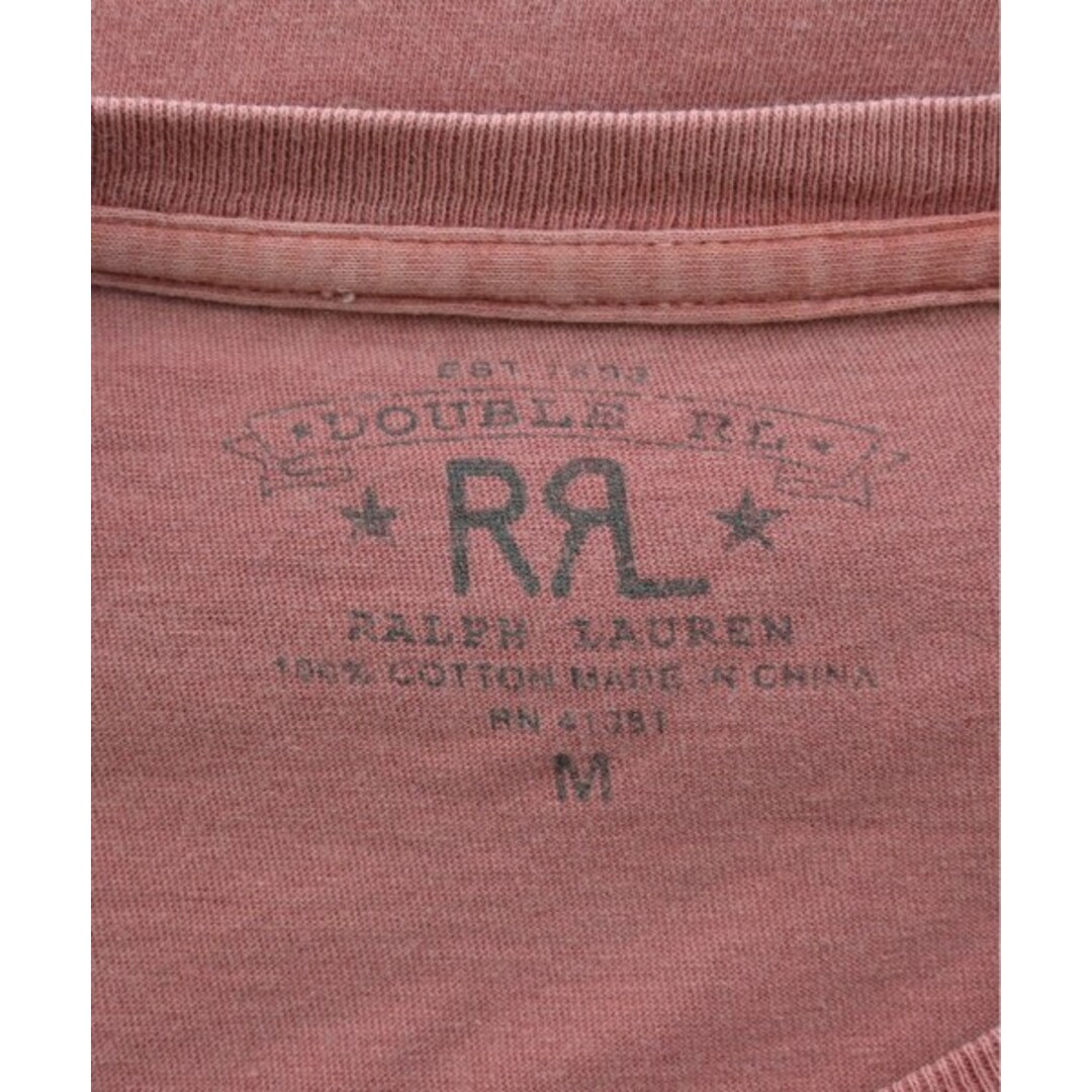 RRL(ダブルアールエル)のRRL ダブルアールエル Tシャツ・カットソー M ピンク 【古着】【中古】 メンズのトップス(Tシャツ/カットソー(半袖/袖なし))の商品写真